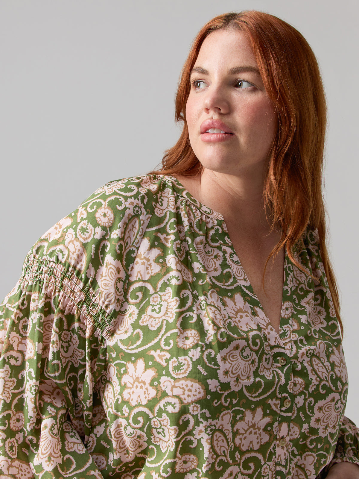 Sunday's Best Shirt Lush Flora Inclusive Collection